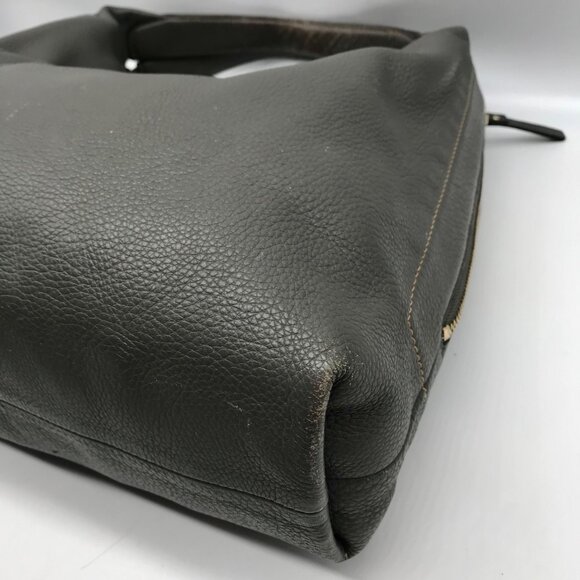 Kate Spade Gray Pebbled Leather Mansfield Juniper Hobo Bag - Picture 6 of 11
